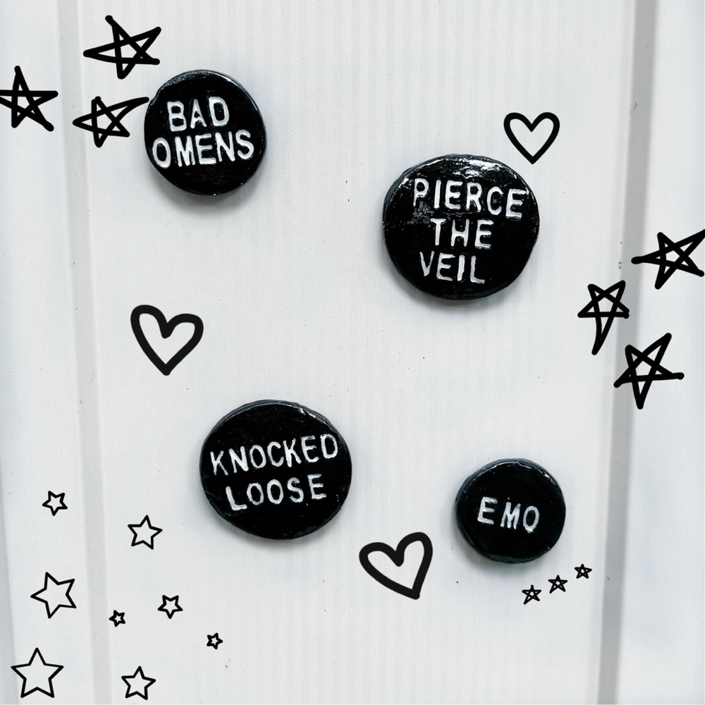 Knocked Loose Clay Magnet 🖤